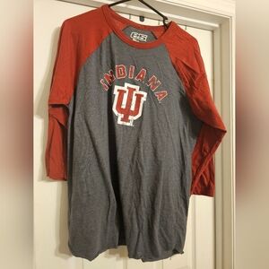 Indiana Hoosiers Long-sleeved T-shirt Size:L.